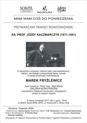 Zaproszenie na wykład M. Fryźlewicza