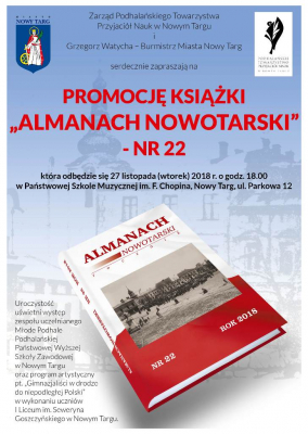 Promocja książki – „Almanach Nowotarski” – Nr 22