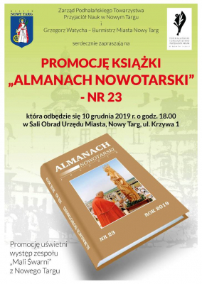 Promocja Almanachu Nowotarskiego Nr 23.